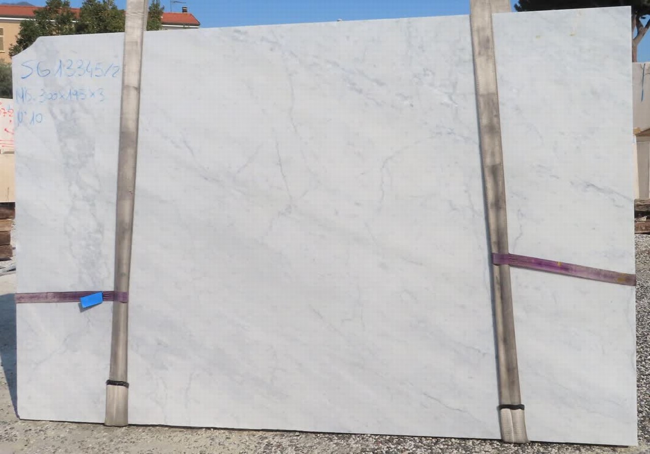 Lastra&nbsp;BIANCO CARRARA Lastre Lucide 2 Cm0